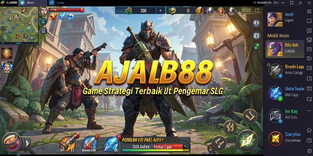 Screenshot gameplay AJAIB88 dengan ceruk strategi mendalam.