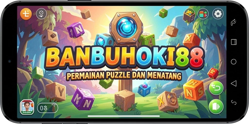 Tampilan gameplay BANBUHOKI88 dengan puzzle yang menarik.