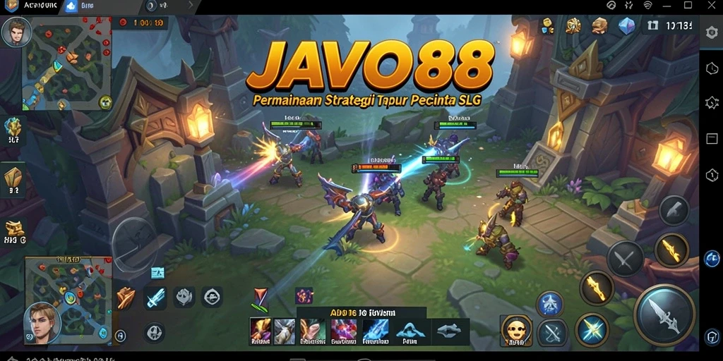 Tampilan menarik dari gameplay JAVO88 yang memikat para pemain strategi.