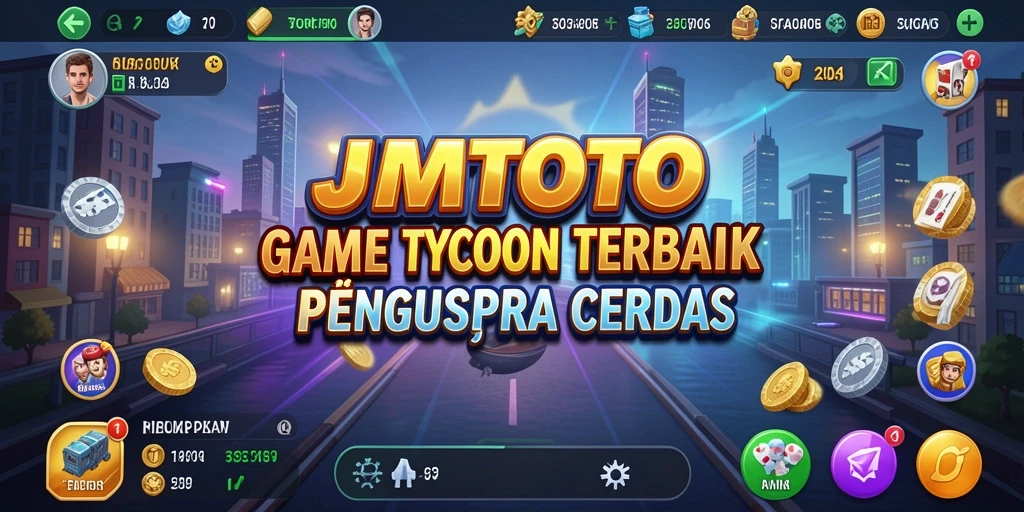 Screenshot JMTOTO menampilkan gameplay Tycoon yang menarik.