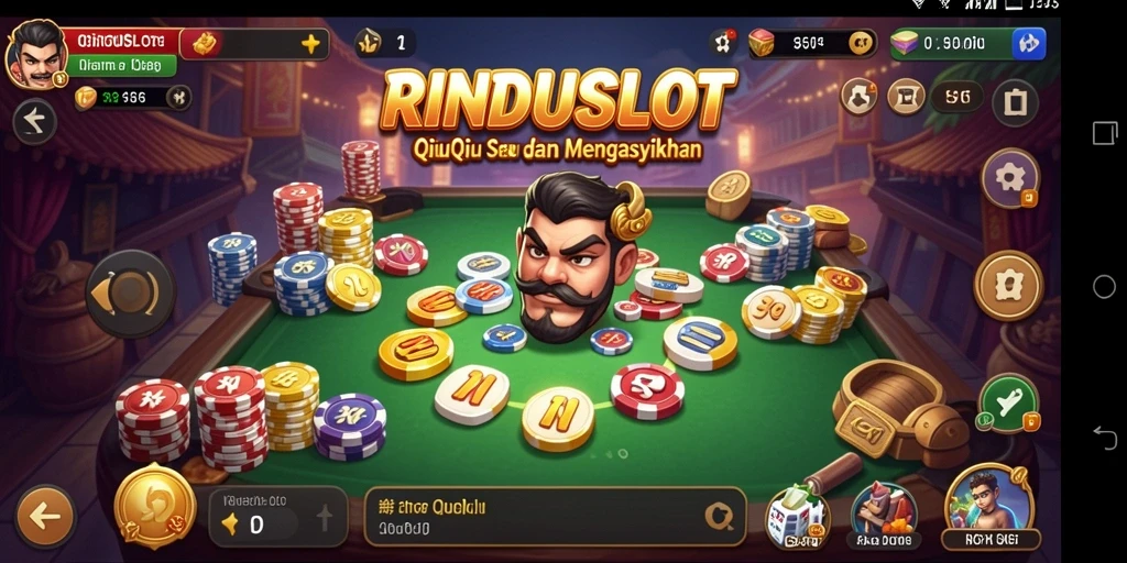 Tampilan gameplay RINDUSLOT yang menarik dan interaktif.
