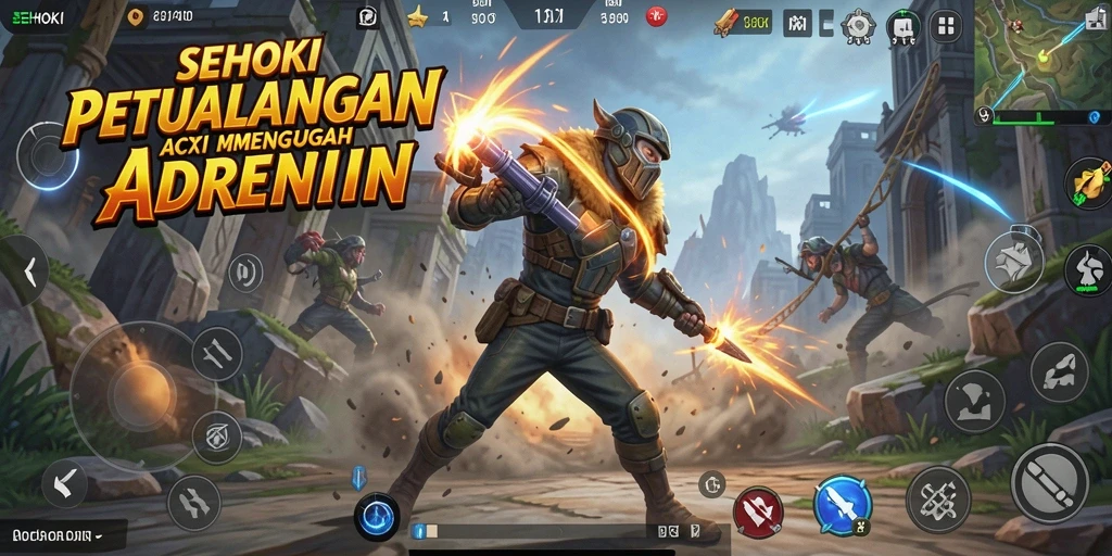 Gameplay SEHOKI yang mendebarkan dalam aksi penuh ketegangan.