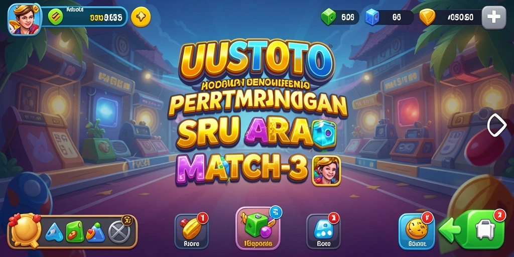 Tampilan gameplay UUSTOTO yang seru dan mengasyikkan.