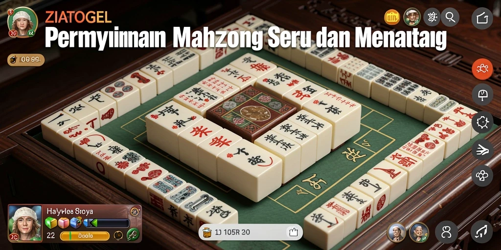 Tampilan gameplay ZIATOGEL yang penuh warna dan menarik.